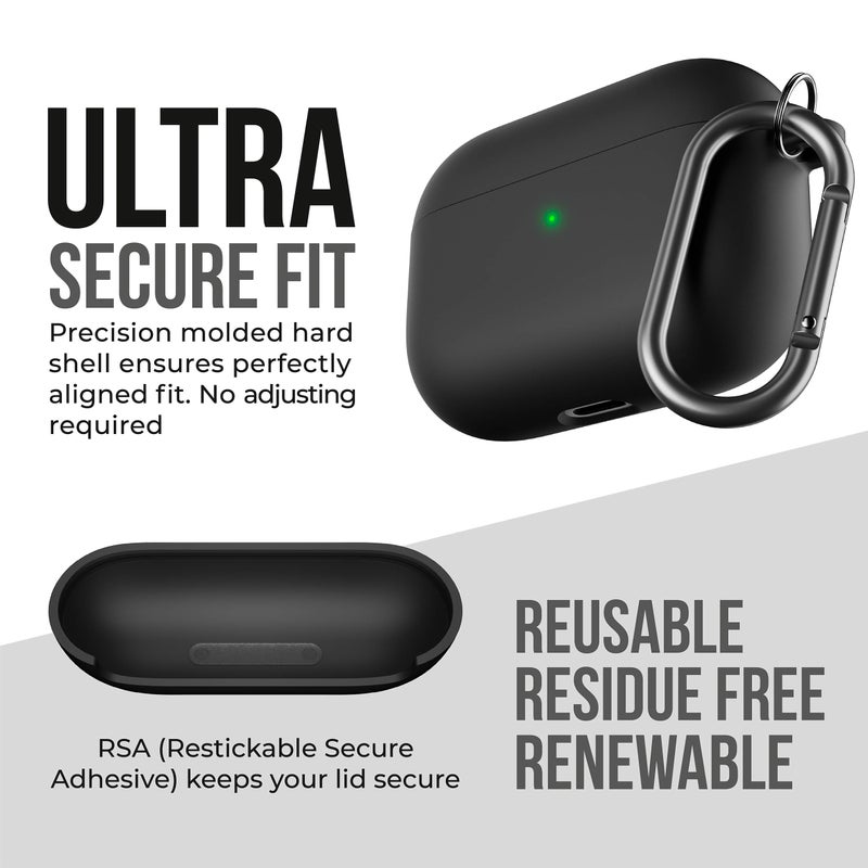 Keybudz Hybrid Shell Series Compatible - AirPods Pro Case Cover - Image 3